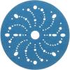 imageHookit 3M Hookit Blue Abrasive Disc 321U Multihole 36177 6 in 220 50 discs per carton
