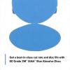 image3M Stikit Blue Abrasive Disc Roll 36202 No Hole 6 in 80 Grade Pack of 50 Automotive Sanding Discs for Coating Removal Body Repair Auto Sanding Primer SandingNoHole Disc