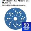image3M Stikit Blue Abrasive Disc Roll 36202 No Hole 6 in 80 Grade Pack of 50 Automotive Sanding Discs for Coating Removal Body Repair Auto Sanding Primer SandingMultiHole Disc