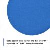 image3M Stikit Blue Abrasive Disc Roll 36202 No Hole 6 in 80 Grade Pack of 50 Automotive Sanding Discs for Coating Removal Body Repair Auto Sanding Primer SandingNoHole Disc