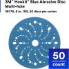 image3M Stikit Blue Abrasive Disc Roll 36202 No Hole 6 in 80 Grade Pack of 50 Automotive Sanding Discs for Coating Removal Body Repair Auto Sanding Primer SandingMultiHole Disc