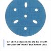 image3M Stikit Blue Abrasive Disc Roll 36202 No Hole 6 in 80 Grade Pack of 50 Automotive Sanding Discs for Coating Removal Body Repair Auto Sanding Primer SandingMultiHole Disc