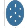 image3M Stikit Blue Abrasive Disc Roll 36202 No Hole 6 in 80 Grade Pack of 50 Automotive Sanding Discs for Coating Removal Body Repair Auto Sanding Primer SandingMultiHole Disc
