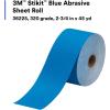 image3M Stikit Blue Abrasive Disc Roll 36202 No Hole 6 in 80 Grade Pack of 50 Automotive Sanding Discs for Coating Removal Body Repair Auto Sanding Primer SandingNoHole Sheet
