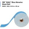 image3M Stikit Blue Abrasive Disc Roll 36202 No Hole 6 in 80 Grade Pack of 50 Automotive Sanding Discs for Coating Removal Body Repair Auto Sanding Primer SandingNoHole Sheet