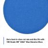 image3M Stikit Blue Abrasive Disc Roll 36202 No Hole 6 in 80 Grade Pack of 50 Automotive Sanding Discs for Coating Removal Body Repair Auto Sanding Primer SandingNoHole Disc
