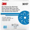 image3M Stikit Blue Abrasive Disc Roll 36202 No Hole 6 in 80 Grade Pack of 50 Automotive Sanding Discs for Coating Removal Body Repair Auto Sanding Primer SandingMultiHole Disc