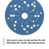 image3M Stikit Blue Abrasive Disc Roll 36202 No Hole 6 in 80 Grade Pack of 50 Automotive Sanding Discs for Coating Removal Body Repair Auto Sanding Primer SandingMultiHole Disc