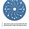 image3M Stikit Blue Abrasive Disc Roll 36202 No Hole 6 in 80 Grade Pack of 50 Automotive Sanding Discs for Coating Removal Body Repair Auto Sanding Primer SandingMultiHole Disc