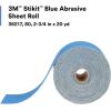 image3M Stikit Blue Abrasive Disc Roll 36202 No Hole 6 in 80 Grade Pack of 50 Automotive Sanding Discs for Coating Removal Body Repair Auto Sanding Primer SandingNoHole Sheet