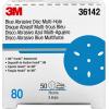image3M Stikit Blue Abrasive Disc Roll 36202 No Hole 6 in 80 Grade Pack of 50 Automotive Sanding Discs for Coating Removal Body Repair Auto Sanding Primer SandingMultiHole Disc