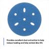 image3M Stikit Blue Abrasive Disc Roll 36202 No Hole 6 in 80 Grade Pack of 50 Automotive Sanding Discs for Coating Removal Body Repair Auto Sanding Primer SandingMultiHole Disc