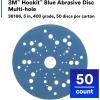 image3M Stikit Blue Abrasive Disc Roll 36202 No Hole 6 in 80 Grade Pack of 50 Automotive Sanding Discs for Coating Removal Body Repair Auto Sanding Primer SandingMultiHole Disc