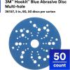 image3M Stikit Blue Abrasive Disc Roll 36202 No Hole 6 in 80 Grade Pack of 50 Automotive Sanding Discs for Coating Removal Body Repair Auto Sanding Primer SandingMultiHole Disc