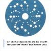 image3M Stikit Blue Abrasive Disc Roll 36202 No Hole 6 in 80 Grade Pack of 50 Automotive Sanding Discs for Coating Removal Body Repair Auto Sanding Primer SandingMultiHole Disc