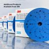 image3M Stikit Blue Abrasive Disc Roll 36202 No Hole 6 in 80 Grade Pack of 50 Automotive Sanding Discs for Coating Removal Body Repair Auto Sanding Primer SandingMultiHole Disc