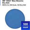 image3M Stikit Blue Abrasive Disc Roll 36202 No Hole 6 in 80 Grade Pack of 50 Automotive Sanding Discs for Coating Removal Body Repair Auto Sanding Primer SandingNoHole Disc