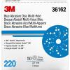 image3M Stikit Blue Abrasive Disc Roll 36202 No Hole 6 in 80 Grade Pack of 50 Automotive Sanding Discs for Coating Removal Body Repair Auto Sanding Primer SandingMultiHole Disc