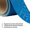 image3M Stikit Blue Abrasive Disc Roll 36202 No Hole 6 in 80 Grade Pack of 50 Automotive Sanding Discs for Coating Removal Body Repair Auto Sanding Primer SandingMultiHole Sheet