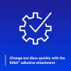 image3M Stikit Blue Abrasive Disc Roll 36202 No Hole 6 in 80 Grade Pack of 50 Automotive Sanding Discs for Coating Removal Body Repair Auto Sanding Primer SandingNoHole Disc