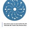 image3M Stikit Blue Abrasive Disc Roll 36202 No Hole 6 in 80 Grade Pack of 50 Automotive Sanding Discs for Coating Removal Body Repair Auto Sanding Primer SandingMultiHole Disc