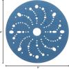 imageHookit 3M Hookit Blue Abrasive Disc 321U Multihole 36182 6 in 500 50 discs per carton