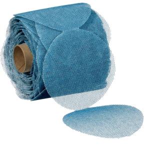 image3M Blue Net Disc Roll 36436 5 in 120 Grade 100 Pack Best in Class Virtually DustFree Abrasive Sheet Roll3 in 120 Grade