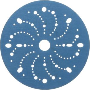 imageHookit 3M Hookit Blue Abrasive Disc 321U Multihole 36182 6 in 500 50 discs per carton