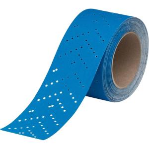 imageHookit 3M Hookit Blue Abrasive Sheet Roll Multihole 36189 120 275 in x 13 y