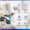 image3M PPS 20 Paint Spray Gun System Starter Kit with Cup Lids and Liners26172 22 OZ 200micron Filter Use for Cars Home ampamp more1 Paint Cup6 Disposable Lids and Liners16 Sealing Plugs Gray22 oz Standard