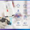 image3M PPS 20 Spray Gun Cup Disposable Lids 26200 Fits PPS 20 Standard or Large Paint Cups and Liners 200Micron Filter Use with PPS 20 Spray Cup System for Cars Furniture House and More 25 Pack200 Micron