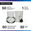 image3M PPS 20 Spray Gun Cup Lids and Liners Kit 26028 Micro 3 Ounces 200Micron Filter Use for Cars Furniture House and More 1 Mini Paint Cup 50 Micro Liners 50 Lids 32 Sealing Plugs135 oz Midi