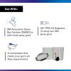 image3M PPS 20 Spray Gun Cup Lids and Liners Kit 26028 Micro 3 Ounces 200Micron Filter Use for Cars Furniture House and More 1 Mini Paint Cup 50 Micro Liners 50 Lids 32 Sealing Plugs22 oz Standard