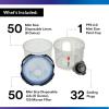 image3M PPS 20 Spray Gun Cup Lids and Liners Kit 26301 Standard 22 Ounces 125Micron Filter Use for Cars Furniture House and More 1 Paint Cup 50 Disposable Lids and Liners 32 Sealing Plugs6 oz Mini