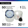 image3M PPS 20 Spray Gun Cup Lids and Liners Kit 26301 Standard 22 Ounces 125Micron Filter Use for Cars Furniture House and More 1 Paint Cup 50 Disposable Lids and Liners 32 Sealing Plugs3 oz Micro