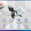 image3M PPS 20 Spray Gun Cup Lids and Liners Kit 26301 Standard 22 Ounces 125Micron Filter Use for Cars Furniture House and More 1 Paint Cup 50 Disposable Lids and Liners 32 Sealing Plugs3 oz Micro