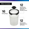image3M PPS Series 20 Paint Spray Gun System Refill Kit with Lids and Liners 26171 Midi 135 oz 200micron Filter Use for Cars Furniture Home 12 Disposable Lids 12 Liners and 16 Sealing Plugs22 oz Standard