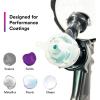 image3M Performance Spray Gun Starter Kit 26778 Includes PPS 20 Paint Spray Cup System 15 Replaceable Gravity HVLP Atomizing Heads Air Control Valve