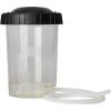 image3M PPS 20 HO Pressure Cup with Air Hose 26121 Midi 135 Ounces Use with 3M Accuspray HGP Spray Gun for Thick HighViscosity Latex Paints Varnishes Coatings and Primers 1 Pack135 oz Midi