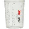 image3M PPS 20 Spray Gun Cups 26115 Mini 6 Ounces Use with Paint Gun and PPS 20 Lids and Liners to Paint Cars Furniture House and More 2 Pack28 oz Large