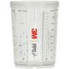 image3M PPS 20 Spray Gun Cups 26122 Midi 135 Ounces Use with Paint Gun and PPS 20 Lids and Liners to Paint Cars Furniture House and More 2 Pack