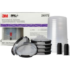 image3M PPS 20 Paint Spray Gun System Starter Kit with Cup Lids and Liners26172 22 OZ 200micron Filter Use for Cars Home ampamp more1 Paint Cup6 Disposable Lids and Liners16 Sealing Plugs Gray22 oz Standard