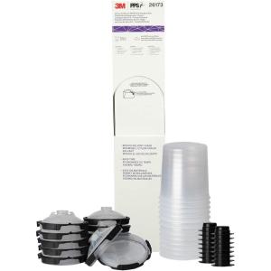 image3M PPS Series 20 Paint Spray Gun System Refill Kit with Lids and Liners 26171 Midi 135 oz 200micron Filter Use for Cars Furniture Home 12 Disposable Lids 12 Liners and 16 Sealing Plugs22 oz Standard