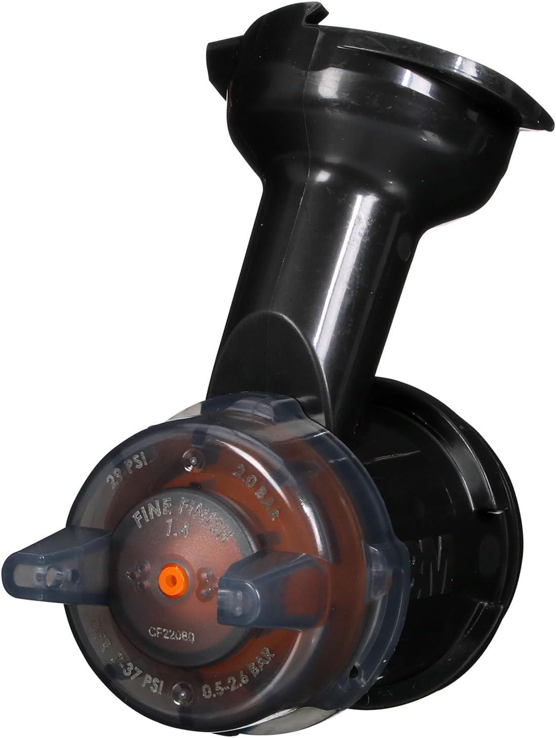 image3M Performance Gravity HVLP Atomizing Head Refill Kit 26714 Size 14 Orange for use Performance Spray Gun PPS 20 Paint Cups 5 PackFeed Type Fine Finish