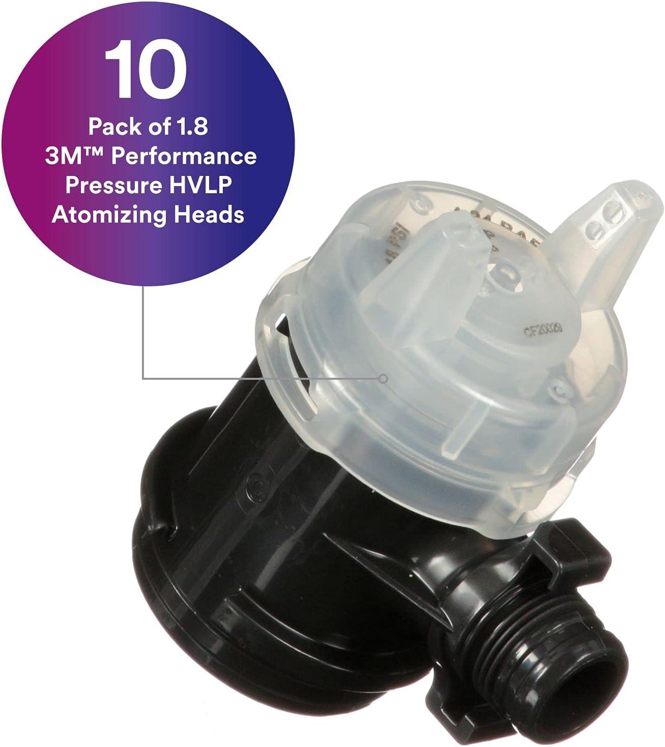 image3M Performance Gravity HVLP Atomizing Head Refill Kit 26714 Size 14 Orange for use Performance Spray Gun PPS 20 Paint Cups 5 PackFeed Type Pressure