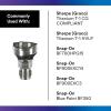 image3M PPS 20 Spray Gun Adapter S35 26130 16 mm Female 15 mm Thread Stretched Connects Select LexAire and Matco Paint Guns to PPS 20 Paint Spray System 1 Pack38 in Male