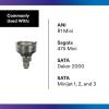 image3M PPS 20 Spray Gun Adapter S35 26130 16 mm Female 15 mm Thread Stretched Connects Select LexAire and Matco Paint Guns to PPS 20 Paint Spray System 1 Pack10 mm Male