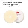 image3M PerfectIt Random Orbital Coarse Wool Compounding Pad 5quot130 mm White 34120 Orbital Pads for Automotive Compounding and Polishing5 130mm