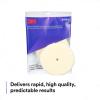 image3M PerfectIt Random Orbital Coarse Wool Compounding Pad 5quot130 mm White 34120 Orbital Pads for Automotive Compounding and Polishing6 150mm