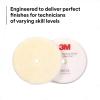 image3M PerfectIt Random Orbital Coarse Wool Compounding Pad 5quot130 mm White 34120 Orbital Pads for Automotive Compounding and Polishing6 150mm